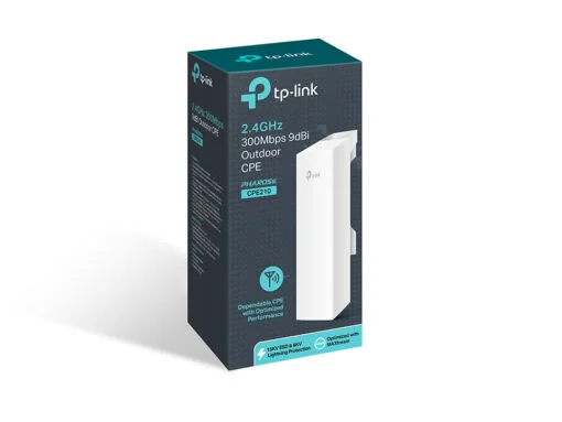 TP-LINK CPE210 2,4GHz-300Mbit/s-9dBi-Outdoor-Accesspoint - Image 4