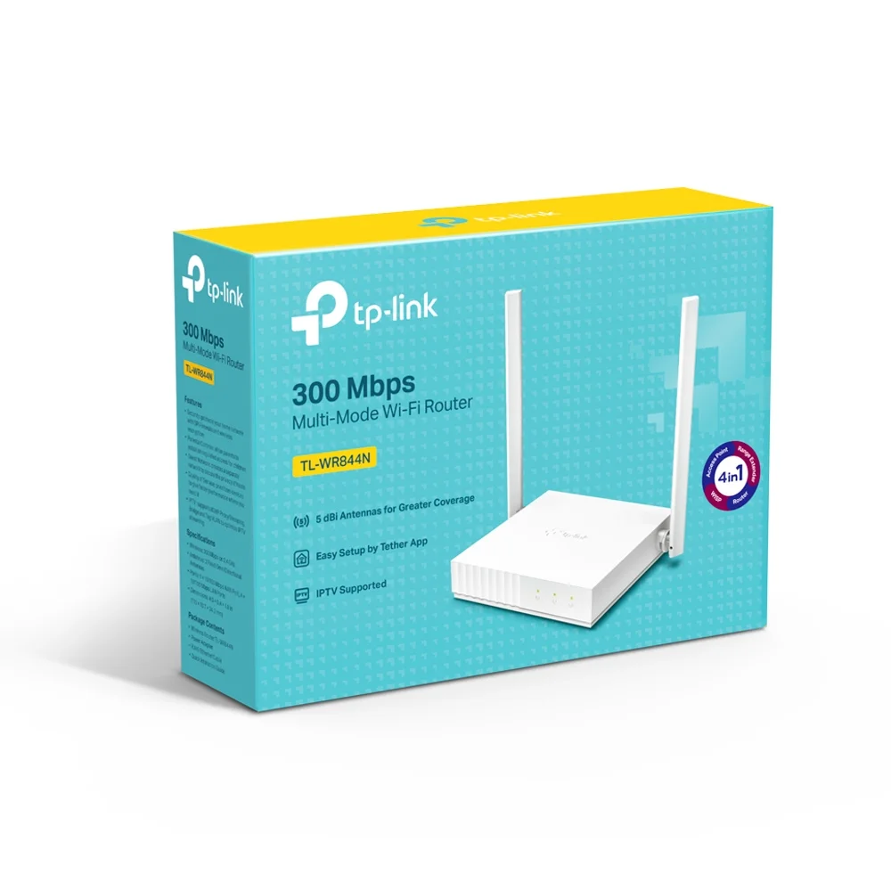 TP-LINK TL-WR844N 300 Wireless Router - Image 4