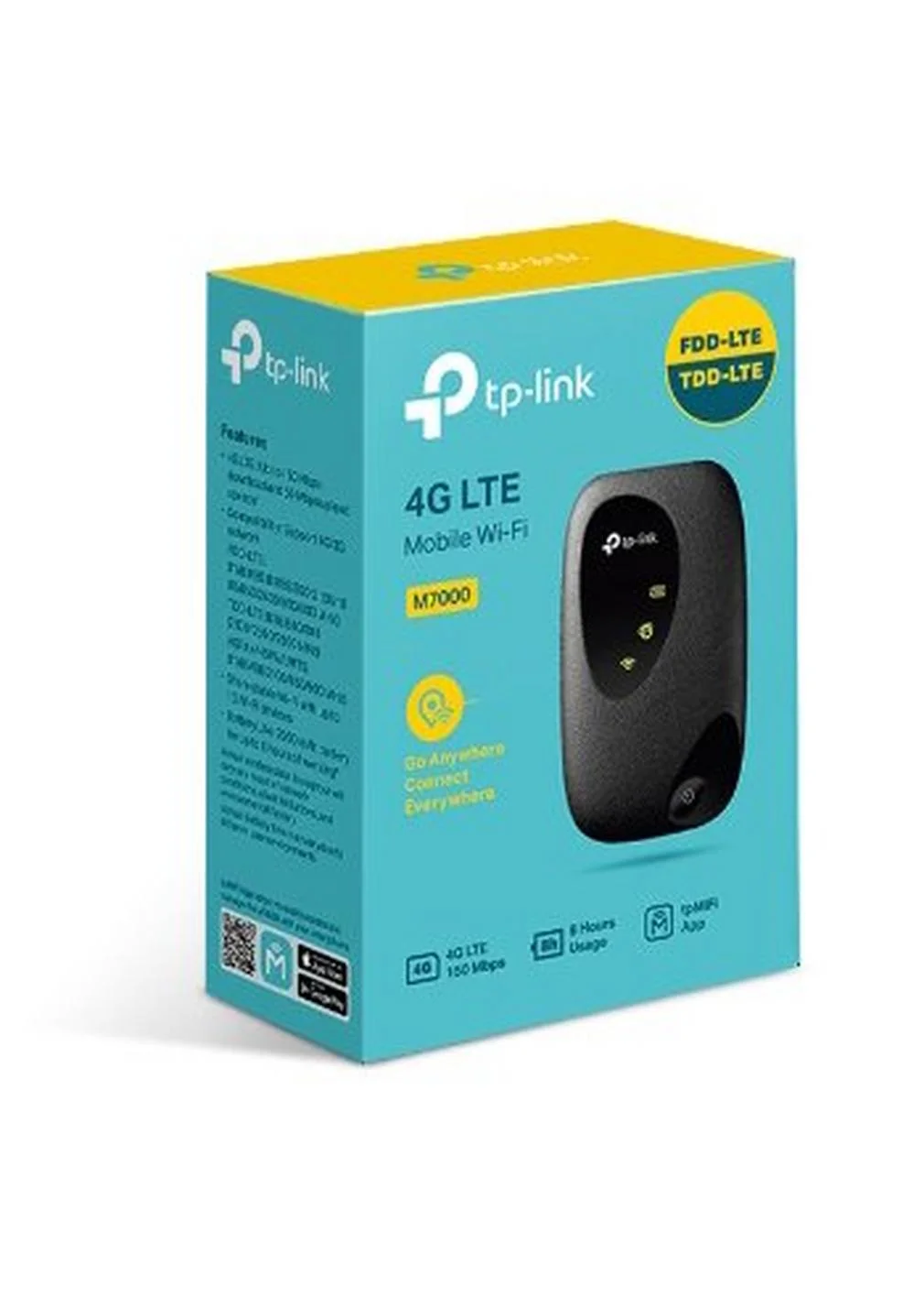 TP-Link Mobile Pocket Wi-Fi Router 4G LTE  300Mbps Black - Image 3