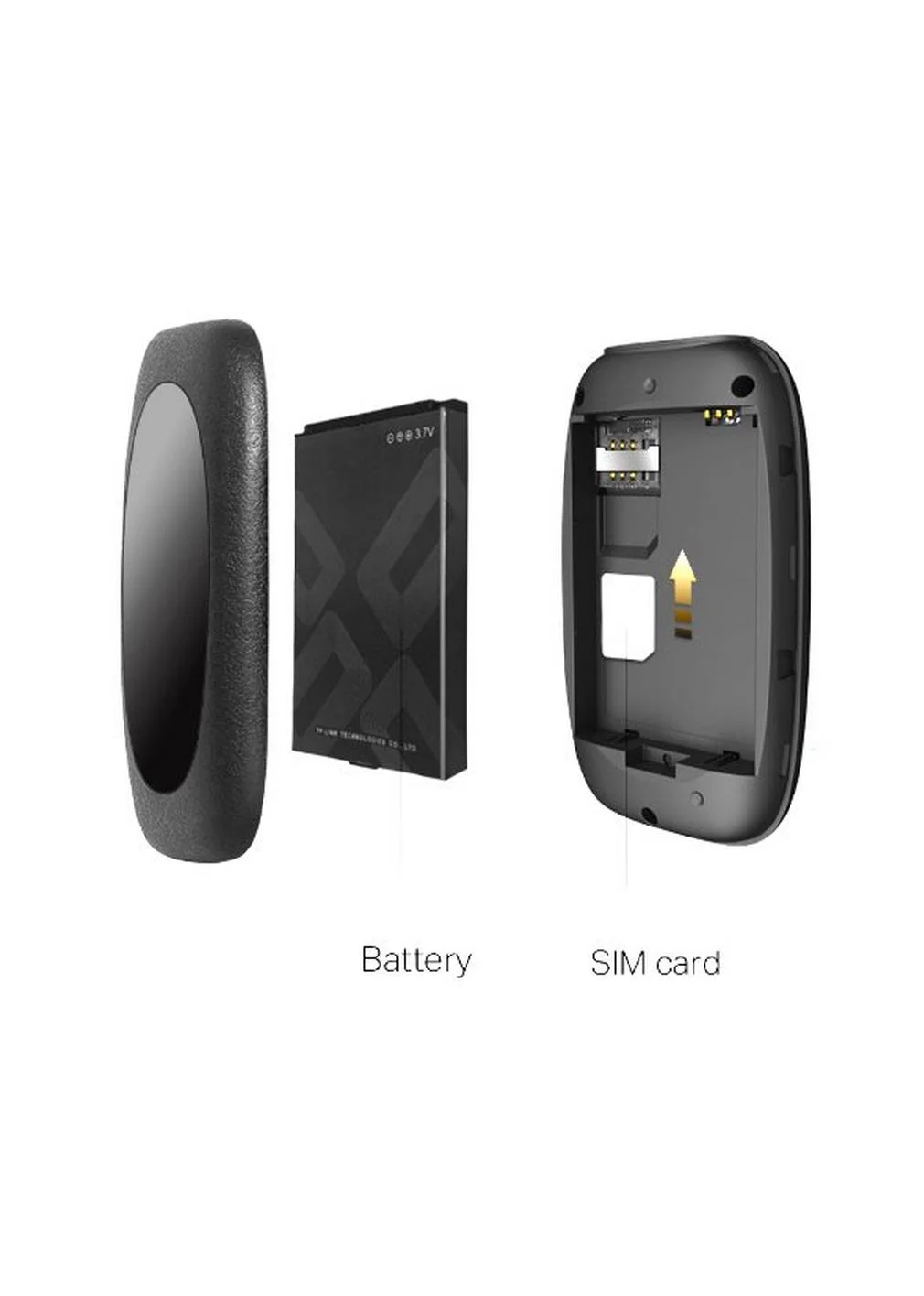 TP-Link Mobile Pocket Wi-Fi Router 4G LTE  300Mbps Black - Image 4