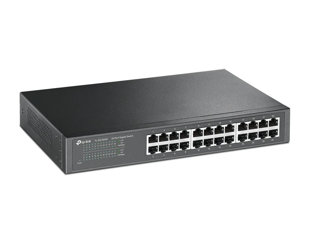 Tp-Link -SG1024D 24-Port Gigabit Desktop/Rackmount Switch - Image 2