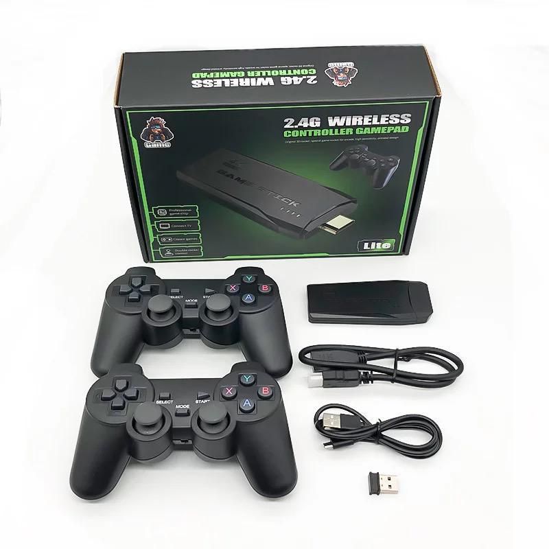 Buy 2.4G Wireless Controller Game-Pad TV Video Game Stick (2 Controller, 1  Game Stick) @ OMR 9.000