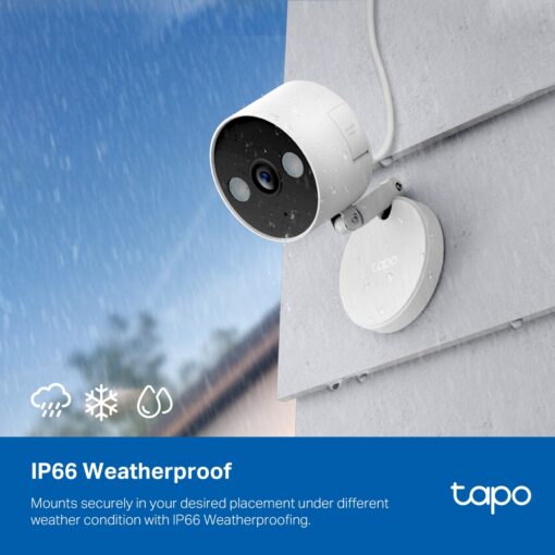 TP-Link Tapo C120 Indoor/Outdoor Wi-Fi Home Security Camera - Image 3