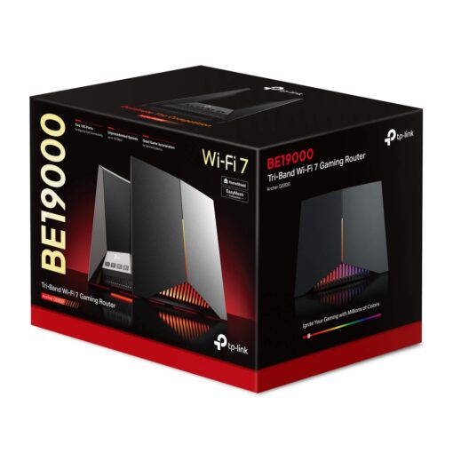 TP-Link Archer GE800 BE19000 Tri-Band Wi-Fi 7 Gaming Router - Image 7