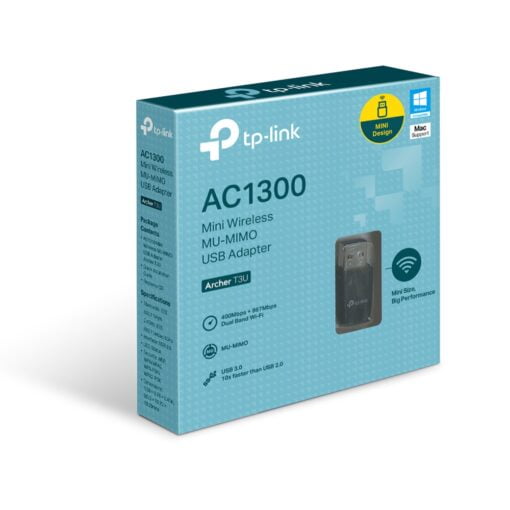 TP-Link Archer T3U AC1300 Mini Wireless MU-MIMO USB Adapter - Image 3