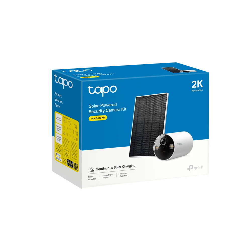 TP-Link Tapo C410 KIT Smart Wire-Free Security Camera and Solar Panel - Image 7