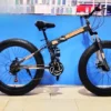 Lehan Fat Tyre Folding Black Cycles