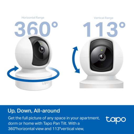 Tapo C202 Pan/Tilt Home Security Camera - Image 7