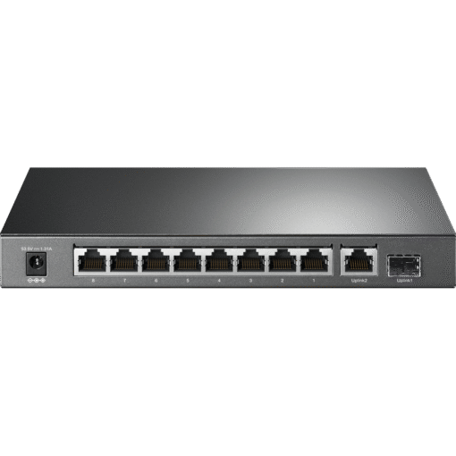 TP-Link SG1210P 10-Port Gigabit Desktop Switch with 8-Port PoE+ - Image 2