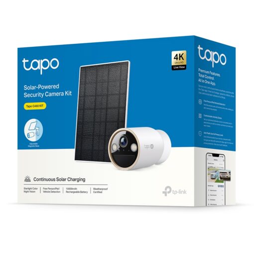 Tapo C460 KIT Solar-Powered Security Camera Kit - Image 8