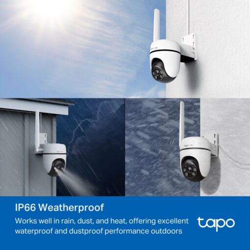 Tapo C501GW Outdoor Pan/Tilt 4G LTE Camera - Image 6