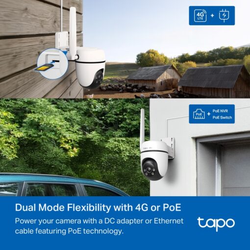 Tapo C501GW Outdoor Pan/Tilt 4G LTE Camera - Image 4