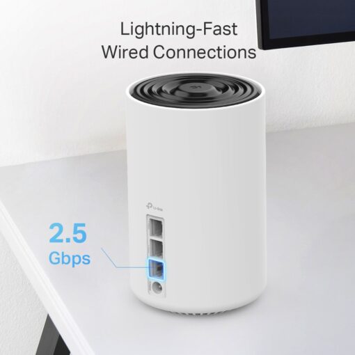 TP-Link Deco XE75 Pro AXE5400 Tri-Band Mesh Wi-Fi 6E System (3-Pack) - Image 4