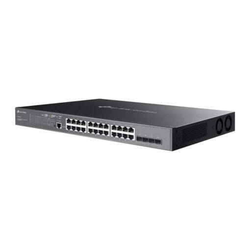 TP-Link SG3428MP Omada 28-Port Gigabit L2+ Managed Switch with 24-Port PoE+ - Image 4