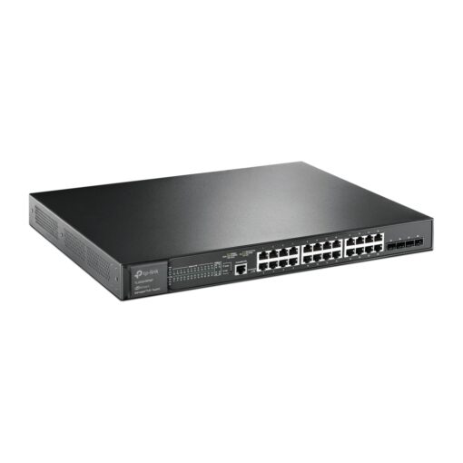 TP-Link SG3428XMP JetStream 24-Port Gigabit and 4-Port 10GE SFP+ L2+ Managed Switch with 24-Port PoE+ - Image 2
